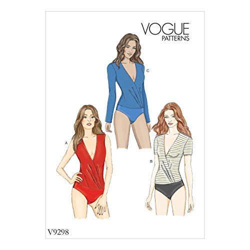 Vogue Patterns 9298E5 Vogue Schnittmuster 9298 E5, Damen-Body, Größen 42-50, Tissue, mehrfarbig, 15 x 0.5 x 22 cm Vogue Patterns 9298E5 Vogue Schnittmuster 9298 E5, Damen-Body, Größen 42-50, Tissue, mehrfarbig, 15 x 0.5 x 22 cm von Vogue Patterns