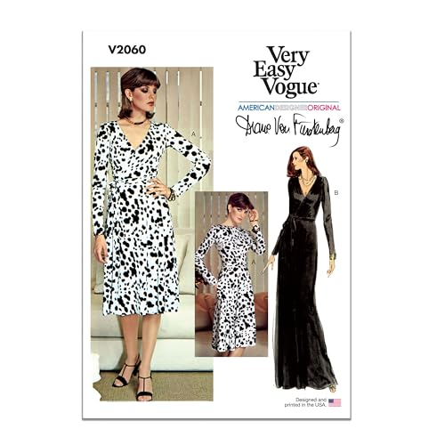Vogue Patterns Schnittmuster für Damenkleider, 36-38-40-42-44, mehrfarbig von Vogue Patterns