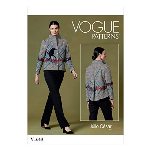 Vogue Patterns-V1648A5-Damen>Jacken & Westen, Misses>Mäntel & Capes, Papier, Weiß, verschiedene Designs Vogue Patterns-V1648A5-Damen>Jacken & Westen, Misses>Mäntel & Capes, Papier, Weiß, verschiedene Designs von Vogue Patterns