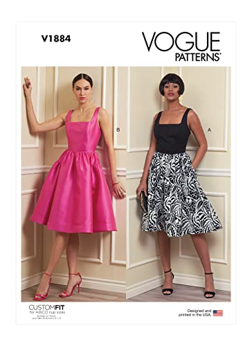 Vogue Patterns V1884E5 Damenkleid E5 (14-16-18-20-22) von Vogue Patterns