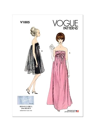 Vogue Patterns V1885A5 Damen Special Occasion A5 (6-8-10-12-14) von Vogue Patterns