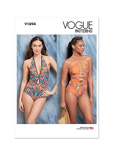 Vogue Patterns V1894B5 Damen Sportbekleidung B5 (36-38-40-42-44) von Vogue Patterns