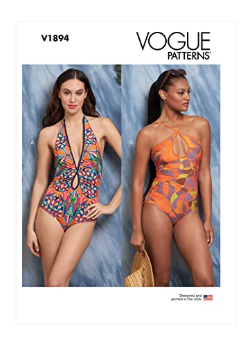 Vogue Patterns V1894Y5 Damen Sportbekleidung Y5 (18-20-22-24-26) von Vogue Patterns