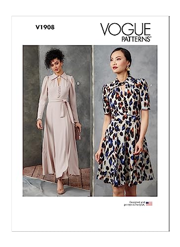 Vogue Schnittmuster 1908 Damen A (S-M-L-XL-XXL) von Vogue Patterns