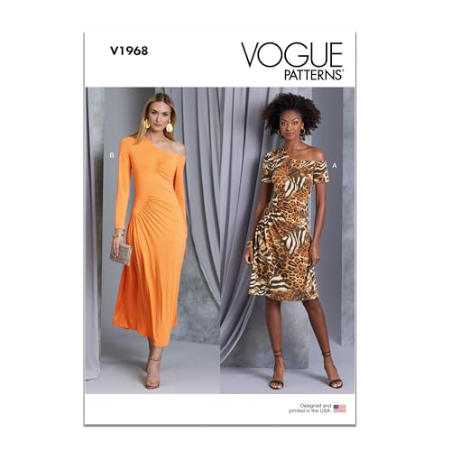 Vogue Schnittmuster-Set für Damen, eng anliegend, Design Code V1968, Größen 36-38-40-42-44 von Vogue Patterns