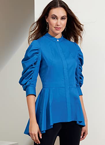 Vogue V1875Y5 Damen-Oberteil mit Schößchen Schnittmuster-Set, Code V1875, mehrfarbig, Sizes 18-20-22-24-26 Vogue V1875Y5 Damen-Oberteil mit Schößchen Schnittmuster-Set, Code V1875, mehrfarbig, Sizes 18-20-22-24-26 von Vogue Patterns