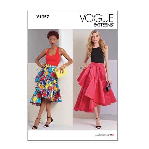 Vogue V1957Y5 Damenröcke Y5 (18-20-22-24-26) von Vogue Patterns