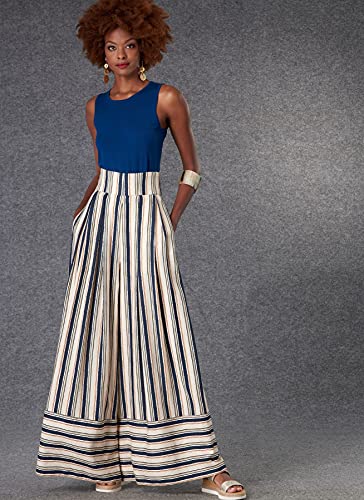 Vogue Patterns V1789B5 Damenrock/Hose B5 (36-38-40-42-44) von Vogue Patterns