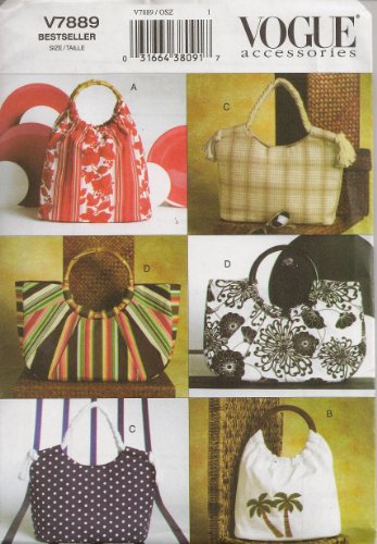 Schnittmuster Vogue 7889 Tasche von Vogue