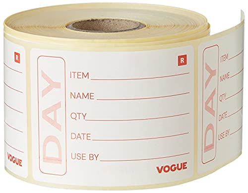 Vogue E148 Produktetiketten, 500 Stück Vogue E148 Produktetiketten, 500 Stück von VOGUE