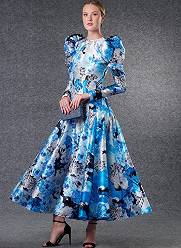 Vogue Misses Dress (8-10-12-14-16) Patterns V1782B5 Damenkleid B5 (36-38-40-42-44), Muster von Vogue Patterns