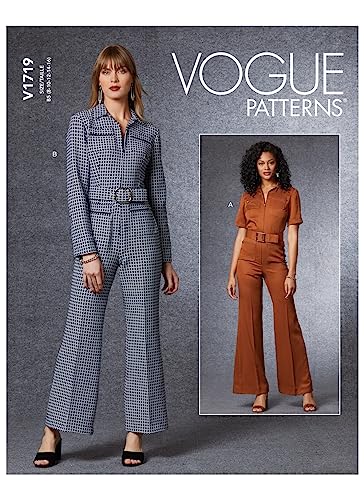 Vogue Misses Sportswear Patterns V1719B5 Sportbekleidung für Damen, Muster:, weiß, B5 (8-10-12-14-16) von Vogue