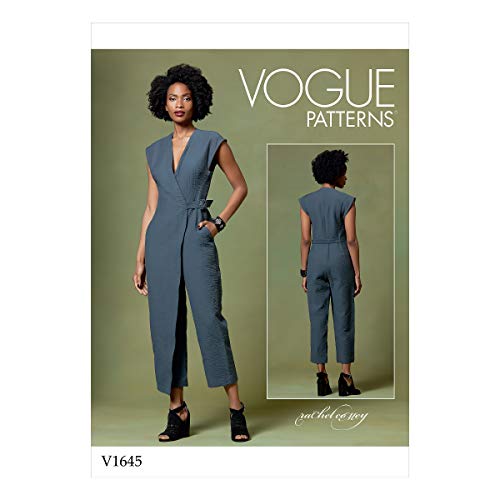 Vogue Patterns-V1645Z-Misses Hose, Jumpsuits & Shorts, Papier, Weiß, verschiedene Farben von Vogue Patterns