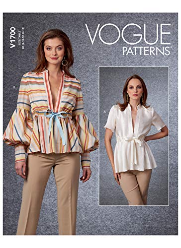 Vogue Patterns V1700B5 Damenoberteil, 8-10-12-14-16, B5 von Vogue Patterns
