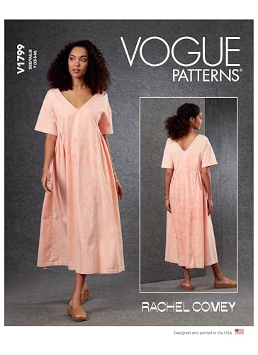 Vogue Patterns V1799ZZ Damenkleid ZZ (L-XL-XXL) von Vogue Patterns