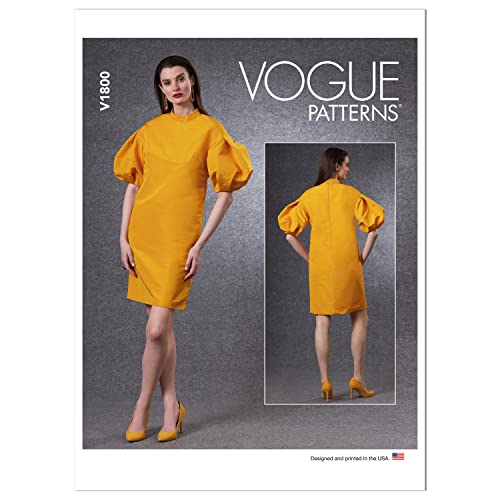 Vogue Patterns V1800ZZ Miss Dress ZZ (L-XL-XXL), Papier von Vogue Patterns