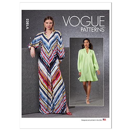 Vogue Patterns V1803Y Miss Dress Y (XS-S-M), Papier von Vogue Patterns