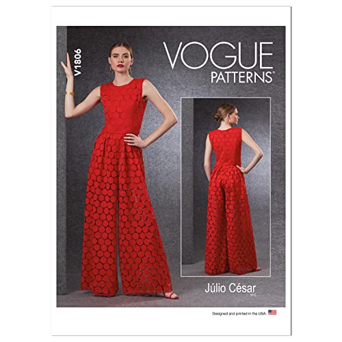 Vogue Patterns V1806F5 Damen-Sportbekleidung F5 (44-46-50) von Vogue