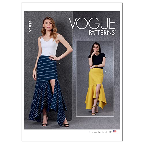 Vogue Patterns V1814F5 Damenrock/Hose F5 (44-46-50-52), Papier, 16-18-20-22-24 von Vogue Patterns