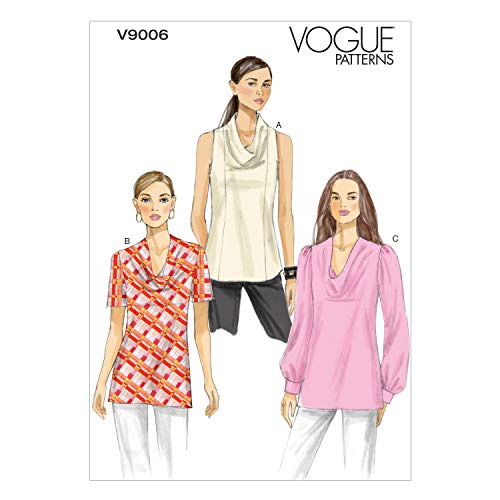 Vogue Schnittmuster, Seide, Mehrfarbig, F5 (16-18-20-22-24) von Vogue Patterns