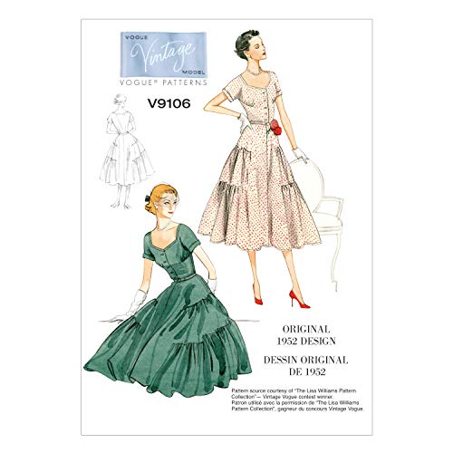 Vogue Schnittmuster, Voile, Size E5 (14-16-18-20-22) von Vogue Patterns