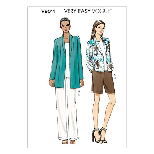 Vogue Schnittmuster, Mehrfarbig, ZZ (LRG-XLG-XXL) von Vogue Patterns