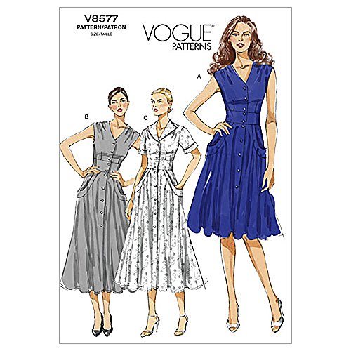 Vogue Schnittmuster, Leinen, Seide, Size BB (8-10-12-14) von Vogue Patterns