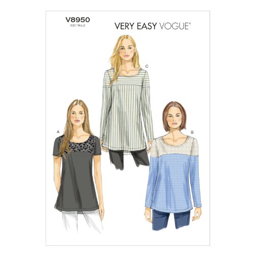 Vogue Schnittmuster, Mehrfarbig, A5 (6-8-10-12-14) Vogue Schnittmuster, Mehrfarbig, A5 (6-8-10-12-14) von Vogue Patterns