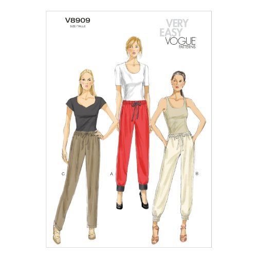 Vogue Schnittmuster, Jersey, weiß, ZZ (LRG-XLG-XXL) von Vogue Patterns
