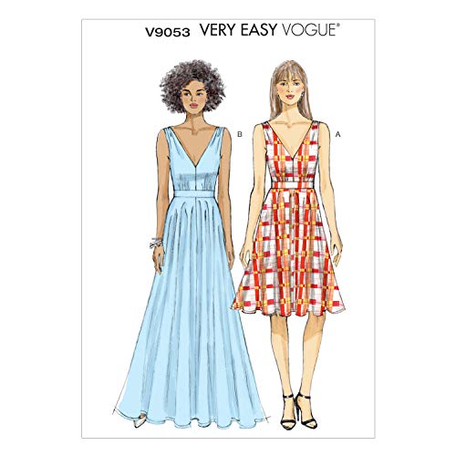 Vogue Schnittmuster, Jersey, Mehrfarbig, E5 (14-16-18-20-22) von Vogue Patterns