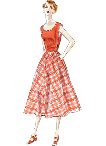 Vogue Schnittmuster-Set für Damen, Vintage-Stil, Größen 44-48-50-50-52-54, mehrfarbig Vogue Schnittmuster-Set für Damen, Vintage-Stil, Größen 44-48-50-50-52-54, mehrfarbig von Vogue Patterns