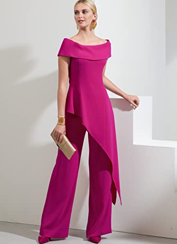 Vogue Patterns V1869B5 Petite Top und weite Beinhose Schnittmuster-Set für Damen, Größen 36-38-40, Mehrfarbig Vogue Patterns V1869B5 Petite Top und weite Beinhose Schnittmuster-Set für Damen, Größen 36-38-40, Mehrfarbig von Vogue Patterns