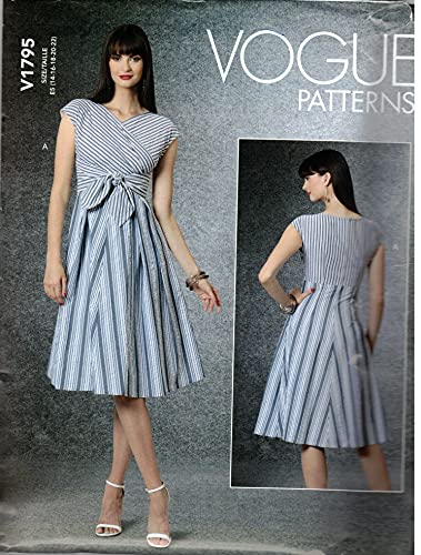 vogue Patterns V1795E5 Damenkleid E5 (40-42-46-48) von Vogue Patterns