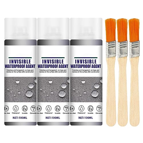Mighty Versiegelungsspray | Transparentes wasserfestes Beschichtungsmittel Spray | Unsichtbares wasserfestes Mittel | Super Starkes Haftspray | Sprühkleber Polyurethan Auslaufsichere Mighty Versiegelungsspray | Transparentes wasserfestes Beschichtungsmittel Spray | Unsichtbares wasserfestes Mittel | Super Starkes Haftspray | Sprühkleber Polyurethan Auslaufsichere von Voihamy