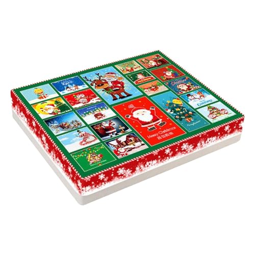 Voihamy Weihnachts-Adventskalender-Boxen - Countdown Toys Weihnachtsschatzpreise,Strumpffüller-Karnevalspreise für Kinder von Voihamy