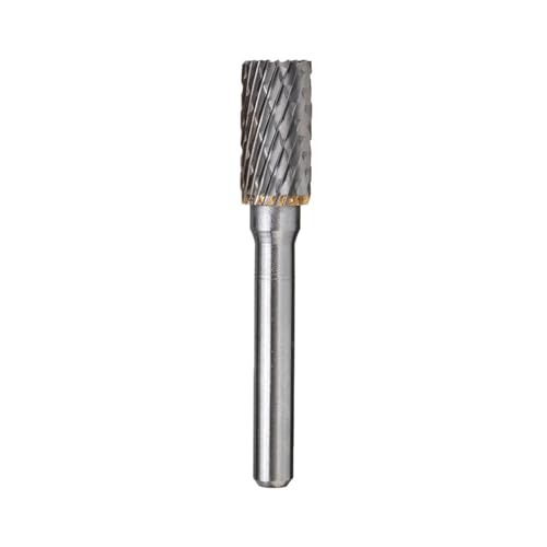 1 Stücke Rotary Burr 1/4 Zoll 6mm Schaft Wolframkarbid Cutter CNC Gravur Bit for Elektrowerkzeuge Zubehör Rotationsfräser(A) von Voirrow