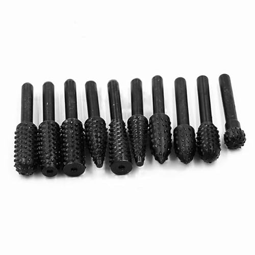 10er Set Drehraspelfeile 6mm Schaft Gratfeile Raspel Holzbearbeitungsbohrer Drehfeile Holzbohren DIY Werkzeugzubehör 10er Set Drehraspelfeile 6mm Schaft Gratfeile Raspel Holzbearbeitungsbohrer Drehfeile Holzbohren DIY Werkzeugzubehör von Voirrow