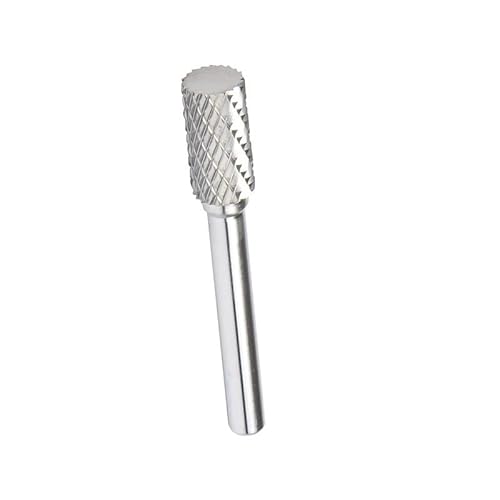 2 Stück Hartmetall A Zylinder 10 * 20 mm Kopf Drehgratfeile Schleif- und Schleifwerkzeuge A102006 6 mm Schaftfräser 2 Stück Hartmetall A Zylinder 10 * 20 mm Kopf Drehgratfeile Schleif- und Schleifwerkzeuge A102006 6 mm Schaftfräser von Voirrow