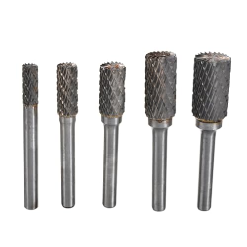 5Pcs 1/4" Wolframcarbid Rotary Burr Cutter Set for Rotationswerkzeuge Datei Fräser Gravur Bit for Holzbearbeitung Metall 5Pcs 1/4" Wolframcarbid Rotary Burr Cutter Set for Rotationswerkzeuge Datei Fräser Gravur Bit for Holzbearbeitung Metall von Voirrow