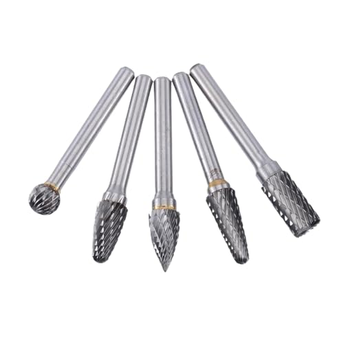 8MM Kopf Wolframkarbid Rotary Point Burr Burs Die Grinder 6mm Shank Tools(ADFGL) von Voirrow