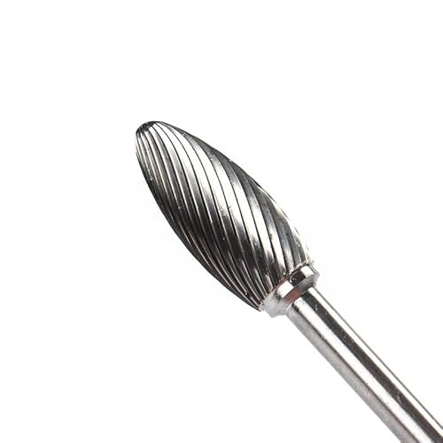H-Typ-Kopf-Wolfram-Punkt-Grat-Stabschleifer-Schleifwerkzeug-Bohrer-Fräs-Schnitz-Bit-Hartmetall-Legierungs-Rotations-Feilen-Werkzeug(H1232M06) von Voirrow