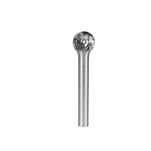 Wolframkarbid-Fräser 6 mm Schaft D-Typ Rotationsfeilen for Metall-Holzbearbeitungswerkzeuge Doppelschnitt-Rotationsgrate(12x14mm) von Voirrow