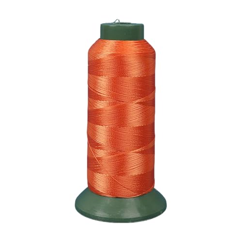 0,5 mm orangefarbener Nylonfaden, Nylon-Nähgarn für Hand- und Maschinennähen, 914 m von Vokenforu
