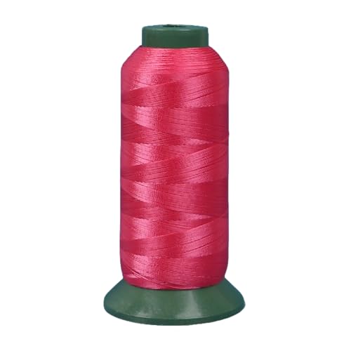0,5 mm rosaroter Nylonfaden, Nylon-Nähgarn für Hand- und Maschinennähen, 914 m von Vokenforu