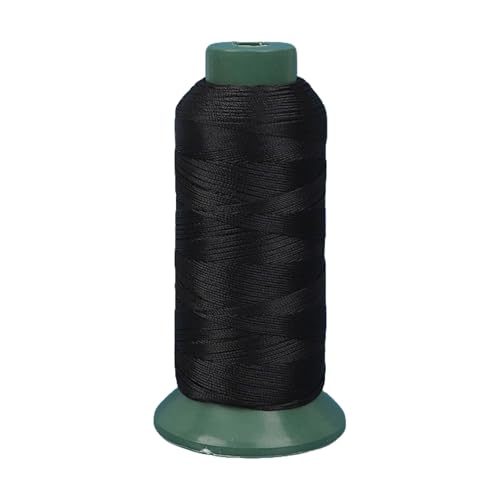 0,5 mm schwarzer Nylonfaden, Nylon-Nähgarn für Hand- und Maschinennähen, 914 m von Vokenforu