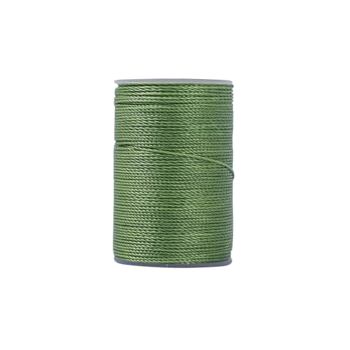 0,55 mm x 60 m runde, gewachste Schnur, grünes Nähgarn, Polyester, gewachste Schnur zum Basteln, Nähen 0,55 mm x 60 m runde, gewachste Schnur, grünes Nähgarn, Polyester, gewachste Schnur zum Basteln, Nähen von Vokenforu