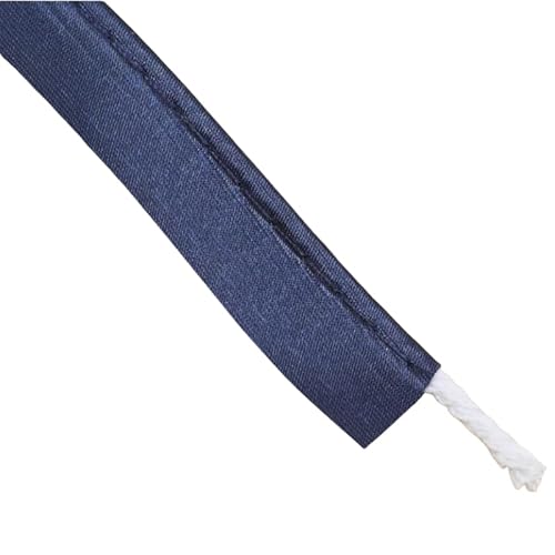 5 m x 1,4 cm schwarzes Polyester-Spritzband für Kantennähen 5 m x 1,4 cm schwarzes Polyester-Spritzband für Kantennähen von Vokenforu