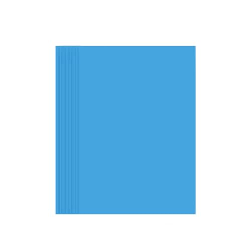 50 Blatt farbiges Kopierpapier, A4, 70 g, doppelseitiges Druckerpapier zum Drucken von Einladungen, Basteln, Blau 50 Blatt farbiges Kopierpapier, A4, 70 g, doppelseitiges Druckerpapier zum Drucken von Einladungen, Basteln, Blau von Vokenforu