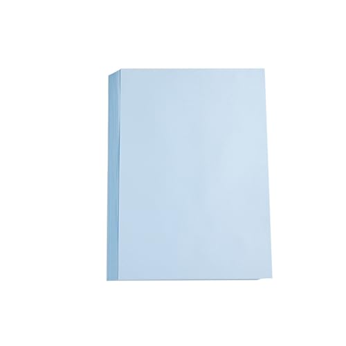 50 Blatt farbiges Kopierpapier, A4, 70 g, doppelseitiges Druckerpapier zum Drucken von Einladungen, Basteln, Hellblau 50 Blatt farbiges Kopierpapier, A4, 70 g, doppelseitiges Druckerpapier zum Drucken von Einladungen, Basteln, Hellblau von Vokenforu