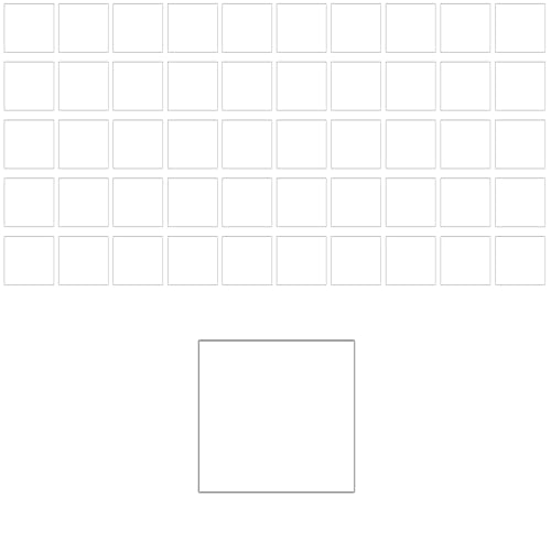 50 Blatt weißer Karton, 220 g, quadratisches Kartonpapier für Einladungen, Bastelarbeiten, Kartenherstellung, 15 x 15 cm 50 Blatt weißer Karton, 220 g, quadratisches Kartonpapier für Einladungen, Bastelarbeiten, Kartenherstellung, 15 x 15 cm von Vokenforu